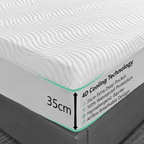 Bamboo Mattress Protector 3D Air Layer Cooling Silver ION Antibacterial, Silver ION , All UK Sizes - Zemmel - 4A's Global
