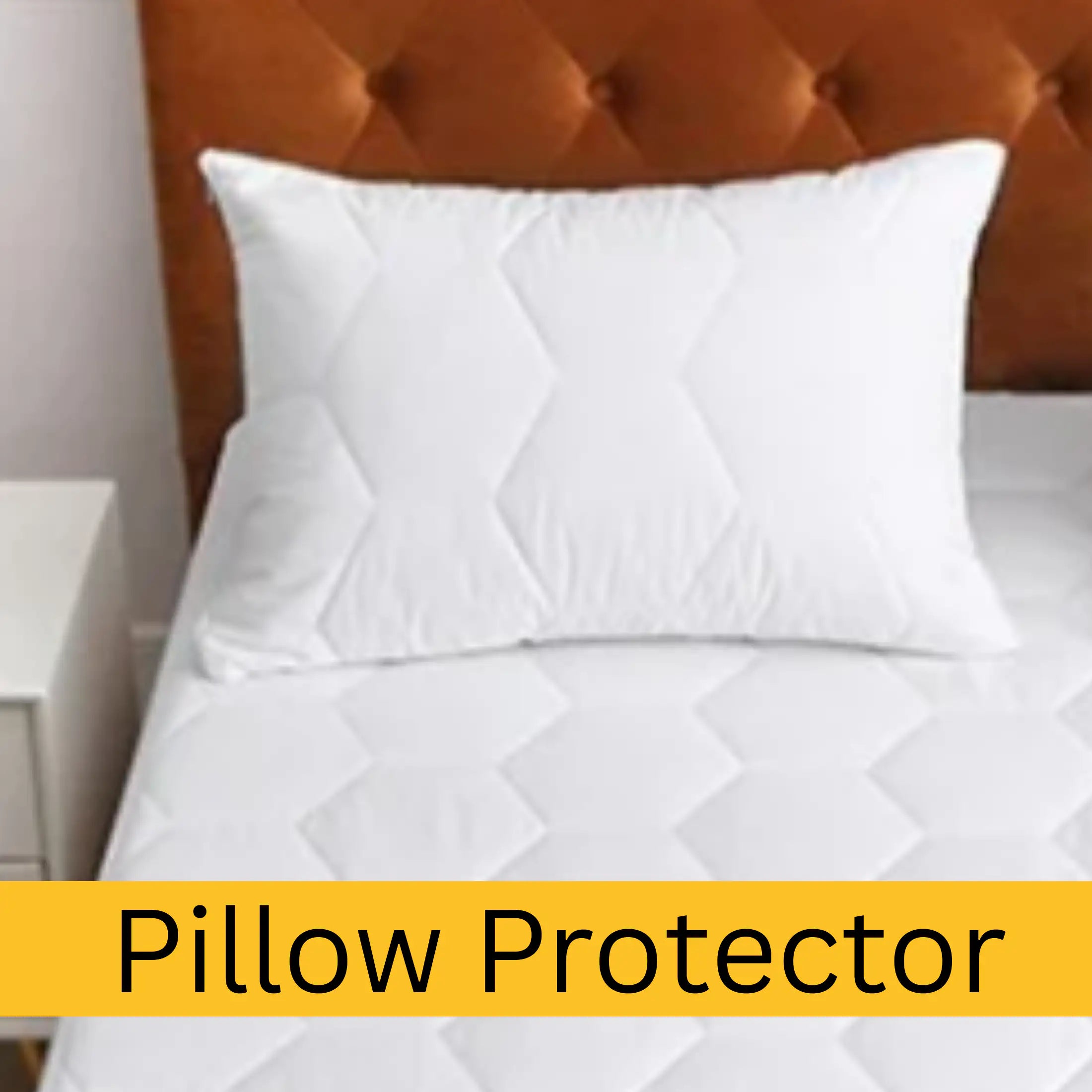 CL Quilted Mattress Protector Sheet | 200 GSM Triple Fill | 40cm Deep Skirt | Microfiber Soft &amp; Breathable - 4A's Global