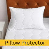 CL Quilted Mattress Protector Sheet | 200 GSM Triple Fill | 40cm Deep Skirt | Microfiber Soft &amp; Breathable - 4A's Global