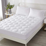 CL Quilted Mattress Protector Sheet | 200 GSM Triple Fill | 40cm Deep Skirt | Microfiber Soft &amp; Breathable - 4A's Global