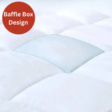 Luxury Mattress Topper – Extra Thick 11cm Deep Fill | Hypoallergenic Microfibre | Hotel-Style Comfort UK