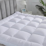Luxury Mattress Topper – Extra Thick 11cm Deep Fill | Hypoallergenic Microfibre | Hotel-Style Comfort UK