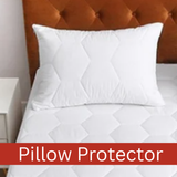 Quilted Mattress Protector Sheet | 40cm Deep Fit Skirt | 200 GSM Triple Fill | Lightweight, Breathable &amp; Noiseless