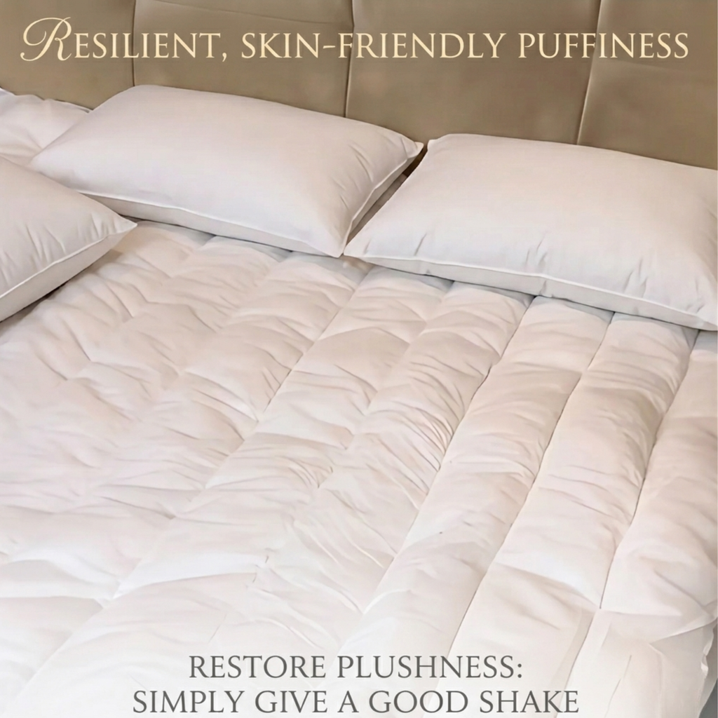 Luxury 4cm Deep Microfibre Mattress Topper | Soft & Breathable Bed Upgrade (UK Sizes) - 4A's Global
