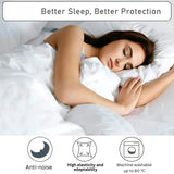 Fully Zippered Waterproof Mattress Protector – Bed Bug Proof, Anti-Allergy &amp; Deep Fit - 4A's Global