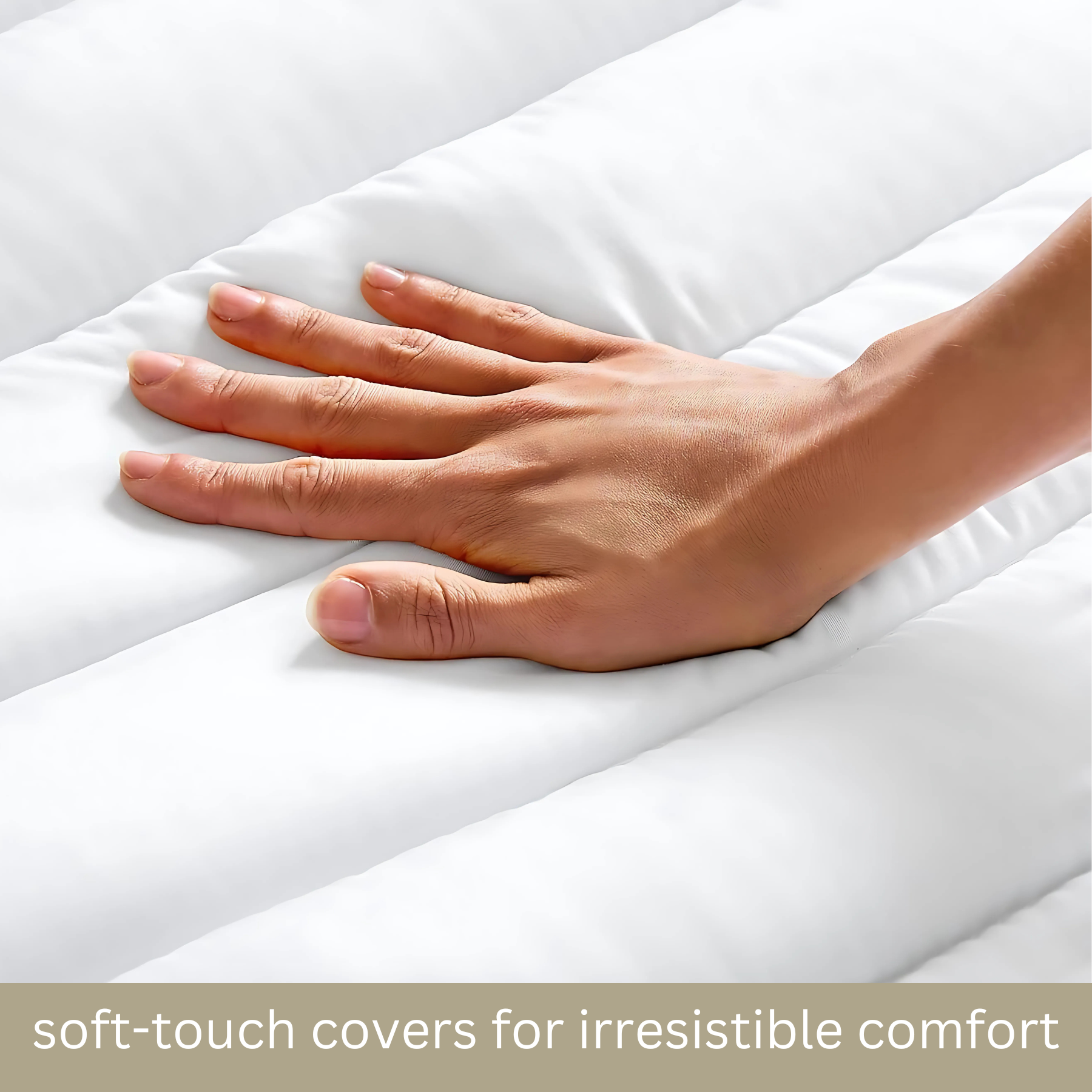 Microfibre Mattress Topper 4cm Deep Soft Breathable Hypoallergenic, All UK Sizes - 4AS - 4A's Global