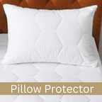 Quilted Mattress Protector 200GSM Triple Fill 40cm Deep Skirt, All UK Sizes - 4AS - 4A's Global