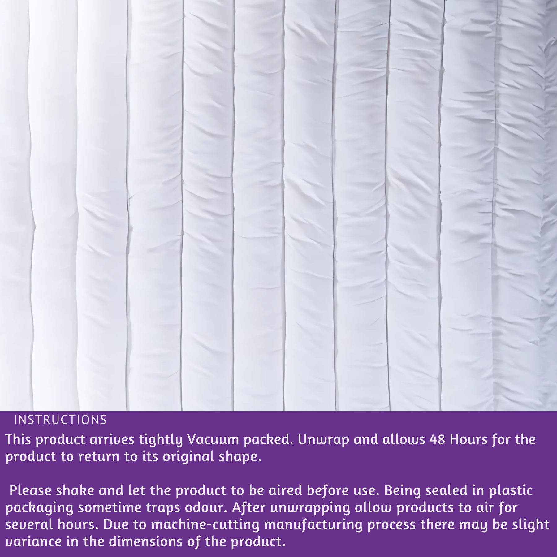 Hypoallergenic Microfiber Mattress Topper – 4cm / 1.57inch&nbsp;Deep | Luxury Comfort &amp; Support | Breathable &amp; Allergy-Safe - 4A's Global