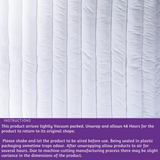 Hypoallergenic Microfiber Mattress Topper – 4cm / 1.57inch&nbsp;Deep | Luxury Comfort &amp; Support | Breathable &amp; Allergy-Safe - 4A's Global