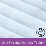 Hypoallergenic Microfiber Mattress Topper – 4cm / 1.57inch&nbsp;Deep | Luxury Comfort &amp; Support | Breathable &amp; Allergy-Safe - 4A's Global