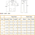 2Pcs Medical Scrub Suit – Men & Women Hospital Workwear - 4A's Global
