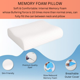 Multi Height Bamboo Cool Max Pillow – Ergonomic Memory Foam Pillow for Side, Back &amp; Stomach Sleepers - 4A's Global