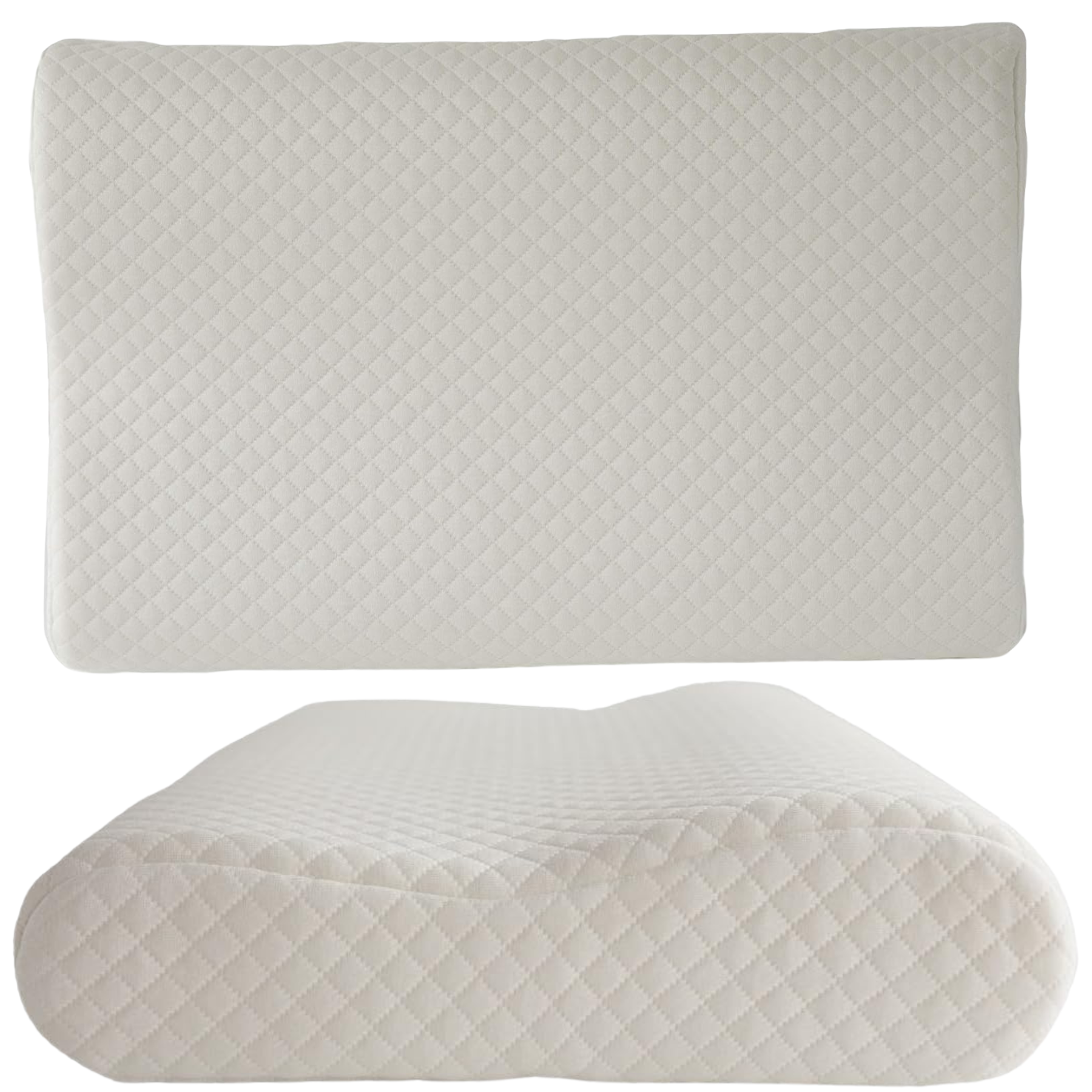 Multi Height Bamboo Cool Max Pillow – Ergonomic Memory Foam Pillow for Side, Back &amp; Stomach Sleepers - 4A's Global