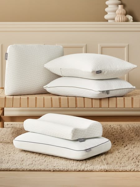 Contour Memory Foam Pillows Bamboo Cool Max Cover - Multi Height Bamboo Cool Max Pillow | Ergonomic Memory Foam Cooling Pillow