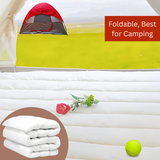 Hypoallergenic Luxury Mattress Topper – 4cm Deep Microfibre Comfort Layer | Breathable, Soft &amp; Secure Fit | UK Sizes