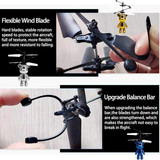 Rotary Flying Bear Helicopter – Hand Sensor Gesture Control USB Rechargeable Toy - 4A's Global