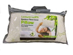 Crushed Memory Foam Bamboo Pillow – Cooling, Adjustable &amp; Hypoallergenic | 39 x 64 x 16 cm / 15.3 x 25.2 x 6.3 in - 4A's Global