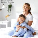 Waterproof Bamboo Mattress Protector – Hypoallergenic, Breathable, Fitted Sheet Design, Noise-Free Protection - 4A's Global