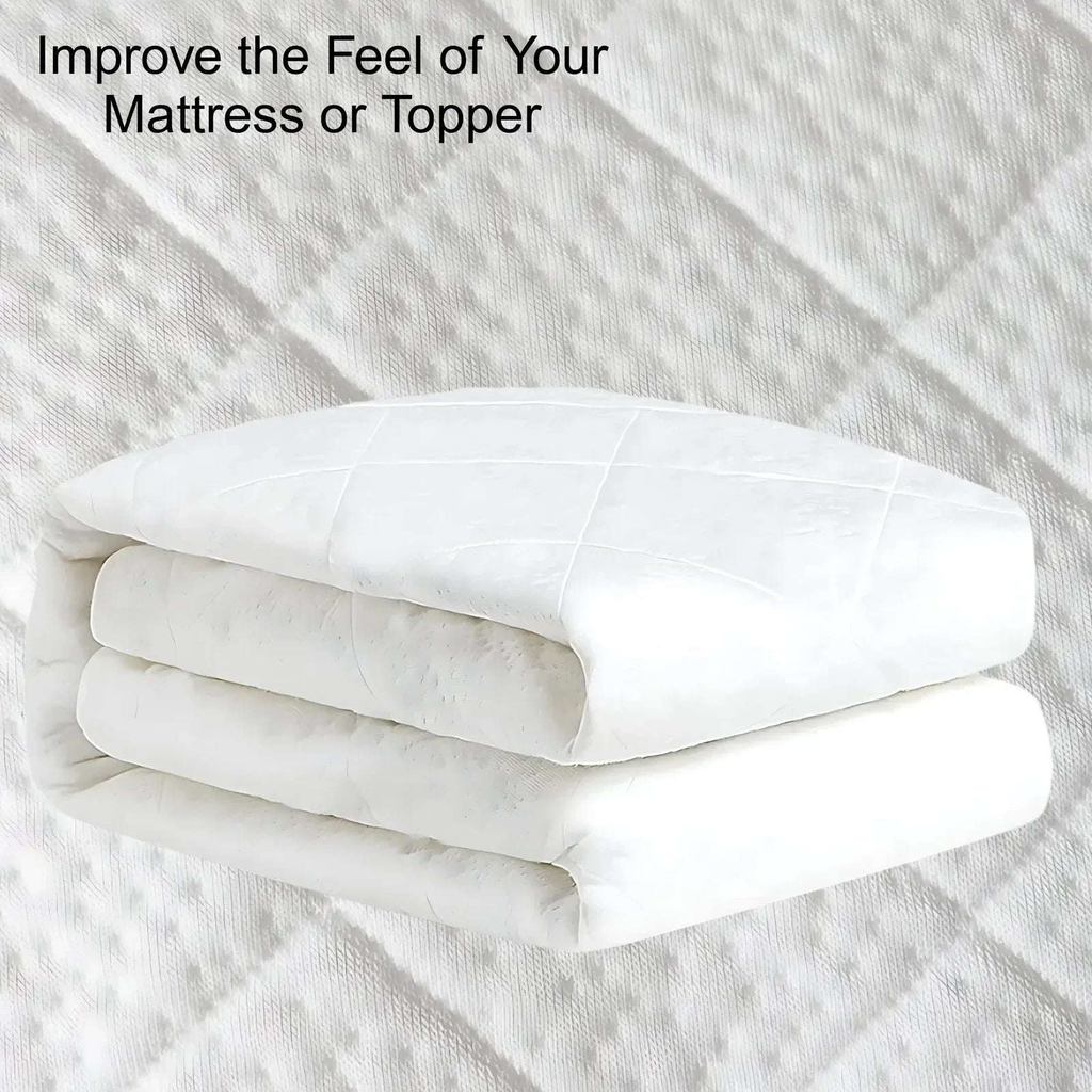 Waterproof Bamboo Mattress Protector – Hypoallergenic, Breathable, Fitted Sheet Design, Noise-Free Protection - 4A's Global