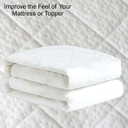 Waterproof Bamboo Mattress Protector – Hypoallergenic, Breathable, Fitted Sheet Design, Noise-Free Protection - 4A's Global