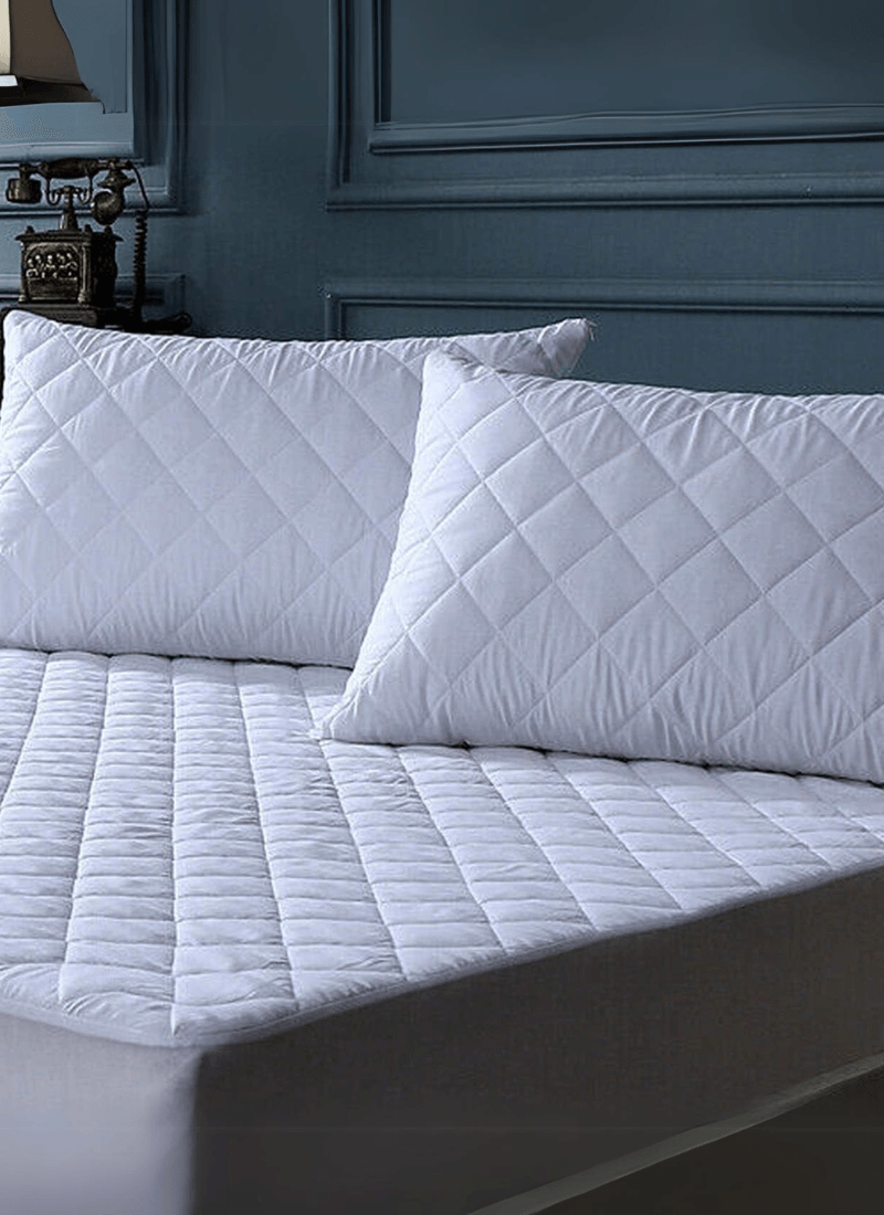 Quilted pillow protectors 