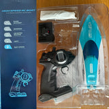 High-Speed RC Racing Boat – Remote Control Boat 2.4GHz – Dual Motor High-Speed Racing RC Boat with Modular Battery &amp; Waterproof Design - 4A's Global