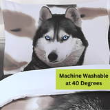Microfiber Duvet Cover Set 3D Wolf Printed Egyptian Cotton Bedding Quilt Cover Set, with Pillow Cases Soft & Breathable, All Sizes