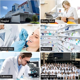 Unisex White Lab Coat | Salon Coat | Stylist Smock | Professional Workwear – Premium Polycotton Long Sleeve - 4A's Global