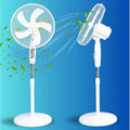 16” Adjustable Pedestal Fan – 3-Speed Quiet Oscillating Cooling
