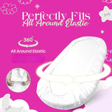 Moses Basket, Cradle, Bassinet & Crib Mattress Protector – Terry Towel, Waterproof, Breathable & Noise-Free Elasticated , Breathable Soft Cozy (75x37+15cm)