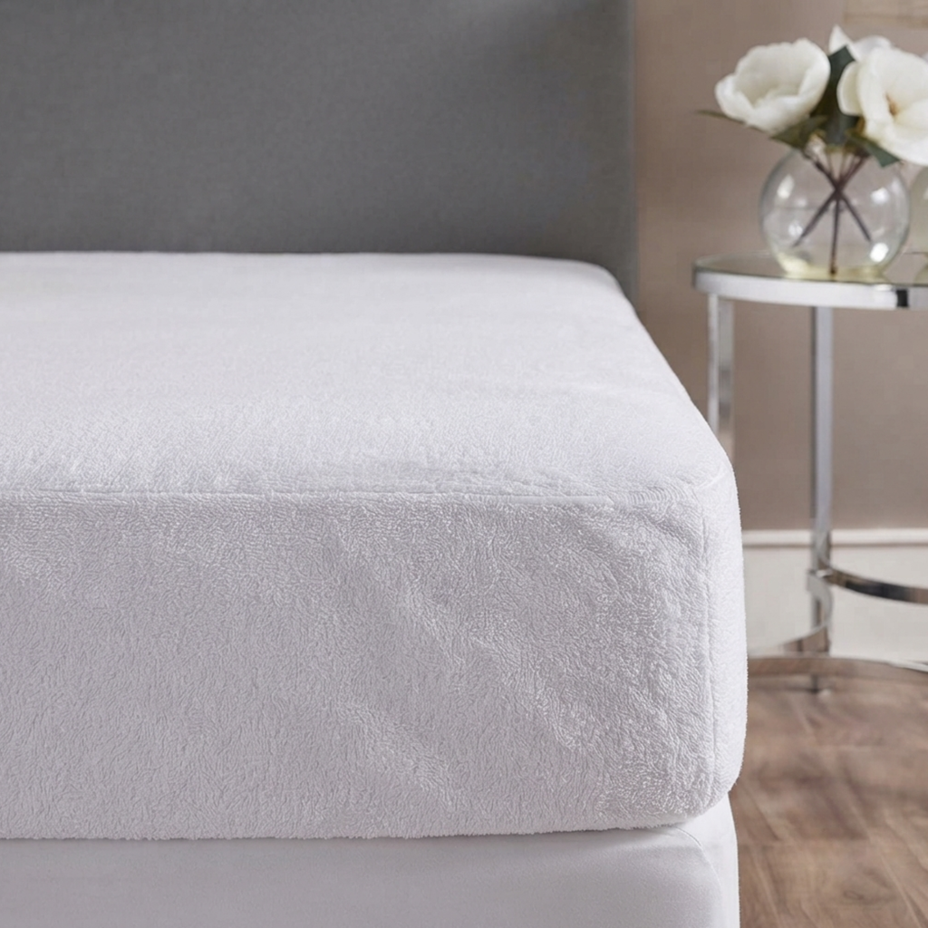 Waterproof Terry Bed Sheet Winter Soft Breathable Allergy-Proof Deep Fit - 4AS - 4A's Global