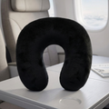 Cooling Memory Foam Travel Pillow Ergonomic Neck Support for Flights and Car - High Living - 4A's Global