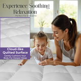 Luxury Mattress Topper – Extra Thick 11cm Deep Fill | Hypoallergenic Microfibre | Hotel-Style Comfort UK - 4A's Global