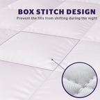 Mattress Topper 10cm Extra Thick 1100GSM Cloud Soft Breathable Hypoallergenic - Cozy Living - 4A's Global