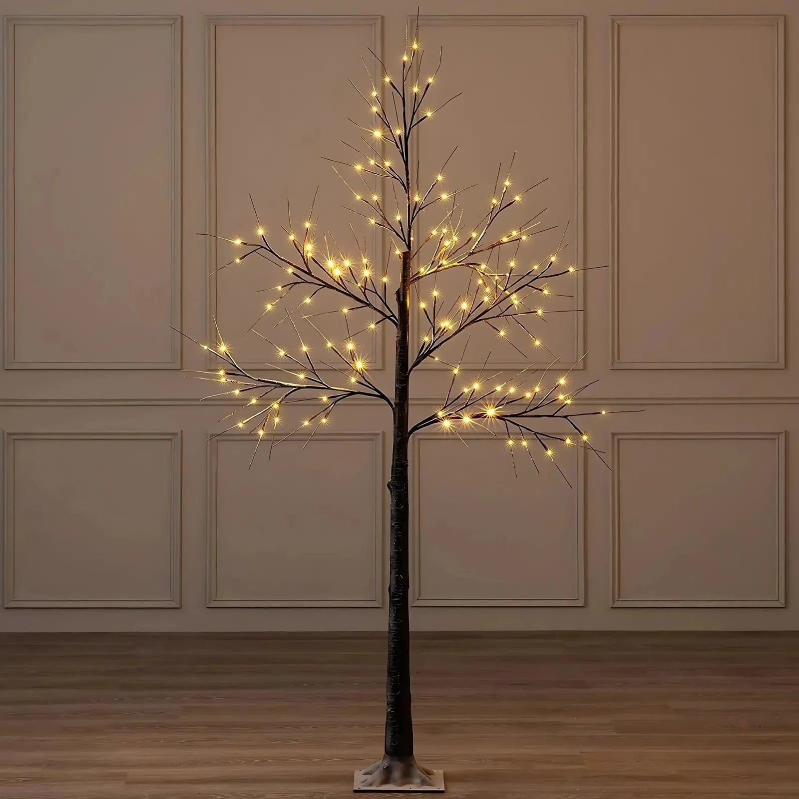 5ft–6ft LED Christmas Tree – Warm White, Indoor & Outdoor - 4A's Global
