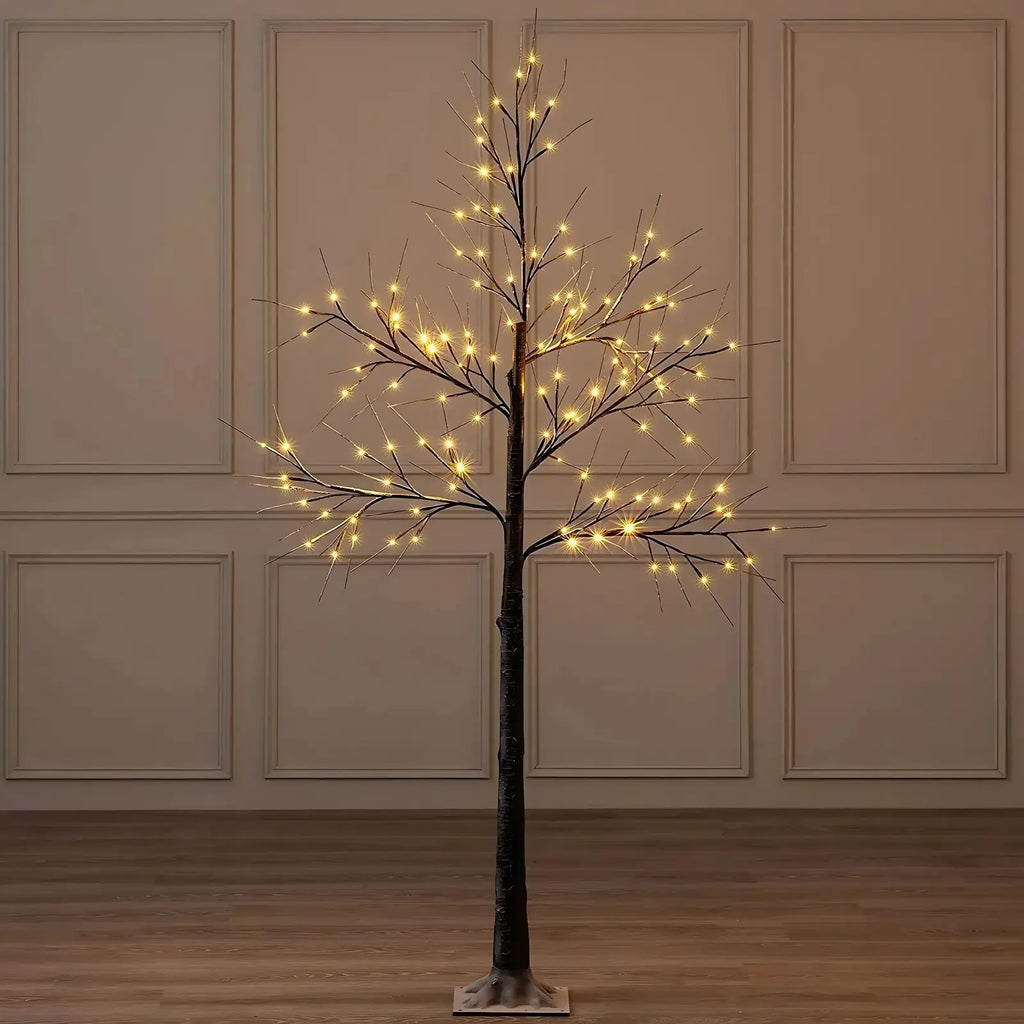 5ft–6ft LED Christmas Tree – Warm White, Indoor & Outdoor - 4A's Global