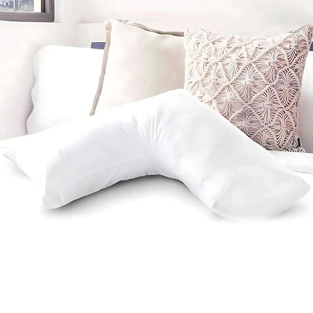 V-Shaped Pillowcase – Soft, Durable &amp; Machine Washable | Fits Most Standard V Pillows 4A's Global