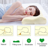 Memory Foam Pillows Contour - Multi Height Bamboo Cool Max Pillow  Cool Max Cover | Ergonomic Memory Foam Cooling Pillow