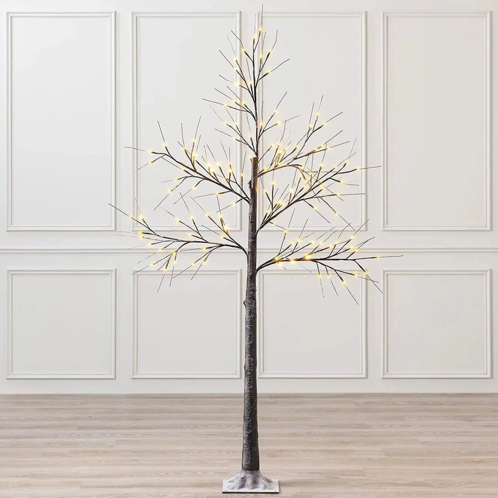 5ft–6ft LED Christmas Tree – Warm White, Indoor & Outdoor - 4A's Global