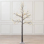 5ft–6ft LED Christmas Tree – Warm White, Indoor & Outdoor - 4A's Global