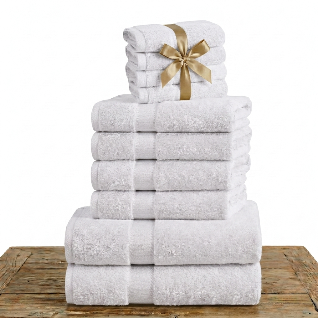 Luxury Egyptian Cotton Towel Bale Set | Ultra Soft & Absorbent | 500 GSM - 4A's Global