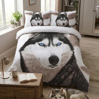 3D Animal Print Duvet Cover Set | Cotton-Feel Luxury Bedding with Pillowcases | Bold Bedroom Makeover for UK Homes - 4A's Global