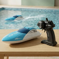 High-Speed RC Racing Boat – Remote Control Boat 2.4GHz – Dual Motor High-Speed Racing RC Boat with Modular Battery &amp; Waterproof Design - 4A's Global