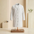 Premium Unisex White Lab Coat – Professional Salon, Stylist, Science & Costume Smock - 4A's Global