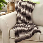 Luxury Faux Fur Rabbit Throw Blanket – Super Soft &amp; Ethical Comfort | Multiple Sizes &amp; Colours - 4A's Global
