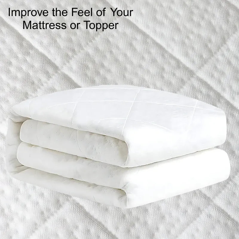 Cooling Bamboo Waterproof Mattress Protector – Hypoallergenic & Noise-Free Fitted Cover - 4A's Global