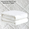 Cooling Bamboo Waterproof Mattress Protector – Hypoallergenic & Noise-Free Fitted Cover - 4A's Global