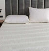 3D Air Layer Bamboo Fabric Mattress Topper Pad – Cooling, Breathable &amp; Hypoallergenic Comfort | Multiple Sizes - 4A's Global