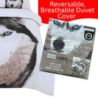 3D Animal Print Duvet Cover Set | Cotton-Feel Luxury Bedding with Pillowcases | Bold Bedroom Makeover for UK Homes - 4A's Global