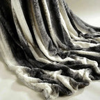 Luxury Faux Fur Rabbit Throw Blanket – Super Soft &amp; Ethical Comfort | Multiple Sizes &amp; Colours - 4A's Global